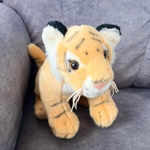 GANZ Y2K Roaring Jungle Bellies Tiger Plush Toy Collectible